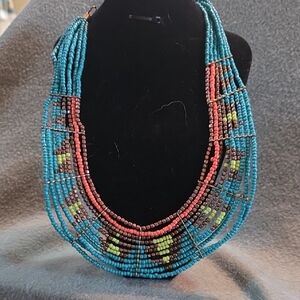 Multicolor Beaded Necklace